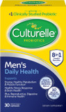 Culturelle Daily Health 8-In-1 Probiotic And Multivitamin For Men - 30 Count - Naturally-Sourced Probiotics For Digestive Health & Immune Support, With Magnesium, Vitamin D3, Vitamin C, Vitamin B12