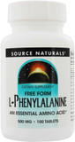 Source Naturals L-Phenylalanine Free Form Essential Amino Acid - 100 Tablets