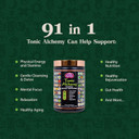 Dragon Herbs ÃÂ Tonic Alchemyã¢Â® - 9.5 Oz. (270 Grams), 30 Servings ÃÂ Super Greens Powder Smoothie Mix With Tonic Herbs, Mushrooms, Probiotics, Greens, Seaweeds, Fruits, Vegetables, He Shou Wu, Spirulina9.5 Ounce (Pack Of 1)