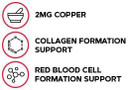 Gnc Copper 2 Mg 100 Vegetarian Tablets