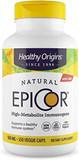 Healthy Origins Epicor (Immune Protection), 500 Mg - Plant-Based Immune Support Capsules - Gluten-Free & Non-Gmo Supplement - 150 Veggie Caps150 Count (Pack Of 1)