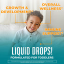 Multivitamin & Multimineral With Iron For Toddlers By Maryruth'S | Usda Organic | Sugar Free | Multivitamin Liquid Drops For Kids Ages 1-3 | Immune Support | Vegan | Non-Gmo | 2 Fl Oz