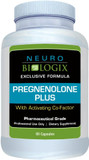 Neurobiologix Pregnenolone Plus With Activating Co-Factor Vitamin B3 (40 Mg, 60 Capsules)