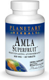 Planetary Herbals Amla Super Fruit Rejuvenating Antioxidant Supplement, 60 Count