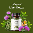 Snap Supplements Liver Health Support Supplement, Natural Liver Cleanse Detox And Repair, 60 Count60 Count (Pack Of 1)