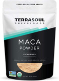 Terrasoul Superfoods Organic Gelatinized Maca Powder, 16 Oz, Hormone Balance, Energy Boost, And Superfood Smoothies With Peruvian Maca Root, Gelatinized For Easy Digestion16 Ounce (Pack Of 1)