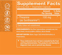 The Vitamin Shoppe L-Theanine 100MG, Clinically Studied Ingredient, Supports Relaxation & Stress (120 Capsules)