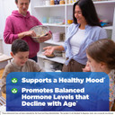 Natrol Mood & Stress Dhea 25Mg With Calcium, Dietary Supplement For Balance Of Certain Hormone Level And Mood Support, 90 Tablets, 90 Day Supply