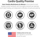 Dr. Sinatra Heart Healthy Multivitamin For Women With Vitamin D 1000 Iu, A, B12, C, E, Biotin, Folate, And Zinc, 90 Tablets (30-Day Supply)