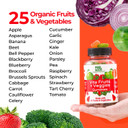 Feelgood Superfoods Vita Fruits And Veggies Supplements, Multivitamin Fruit And Vegetable Gummies, 25 Fruits And Vegetables, Watermelon And Apple Flavors, Vegan, Non-Gmo, 60 Count