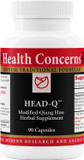 Health Concerns Head-Q - Herbal Supplement For Tension & Sinus Headache Support - 90 Capsules