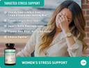 Naturewise Womenã¢ÂS Stress Support Multivitamin & Minerals Whole Food Complex With Sensoril Ashwagandha, Probiotics For Energy, Focus, Mood Balance (Packaging May Vary) (1 Month Supply ÃÂ 60 Capsule)
