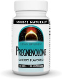 Source Naturals Pregnenolone 10 Mg May Support Balanced Hormones - 120 Cherry Flavored Lozenges