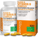 Methyl B12 5000 Mcg Vitamin B12 Methylcobalamin Lozenges + Super B Vitamin B Complex Sustained Slow Release