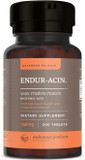 Endur-Acin 750Mg Niacin - Extended Release For Optimal Absorption & Low-Flush Vitamin B3, 200 Tablets - Non-Gmo, Vegan, Gluten Free - Endurance Products Company200 Count (Pack Of 1)