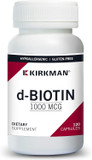 D-Biotin 1000 Mcg Capsules - Hypo - 120 Count