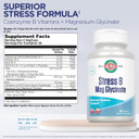 Kal Stress B Mag Glycinate, B Complex Vitamins Plus Magnesium, Active Forms Coenzyme Vitamin B-6, Methylcobalamin, And Folate From 5-Mthf, Healthy Mood & Relaxation Support, 30 Servings, 60 Vegcaps
