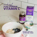 Flora - Acerola Powder, Daily Immune Booster With Vitamin C, Gluten Free & Vegan Vitamin C Antioxidant Powder, 1.7-Oz. Glass Bottle