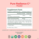 Pure Synergy Pure Radiance C | Organic Vitamin C Powder | 100% Natural, Whole Food, Non-Gmo Supplement With Camu Camu Extract | For Immune And Collagen Support (4 Oz Powder)