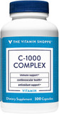 The Vitamin Shoppe C-1000 Complex 1,000Mg, Antioxidant That Supports Immune & Cardiovascular Health (300 Capsules)300 Count (Pack Of 1)