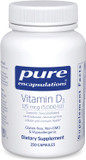Pure Encapsulations Vitamin D3 125 Mcg (5,000 Iu) - Supplement To Support Bone, Joint, Breast, Heart, Colon, And Immune Health* - With Vitamin D - 250 Capsules250 Count (Pack Of 1)