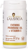 Ana Maria Lajusticia - Evening Primerose Oil + Vitamin E - 80 Soft Capsules Pack -1000Mg. Gluten Free, Lactose Free And Sugar Free. All Natural Ana Maria Lajusticia - Evening Primerose Oil + Vitamin E - 80 Soft Capsules Pack -1000Mg. Gluten Free, Lactose Free And Sugar Free. All Natural