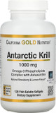 Antarctic Krill Oil, Omega-3 Phospholipids With Naturally Occurring Astaxanthin, Natural Strawberry & Lemon Flavor, Non Gmo, 1,000 Mg, 120 Fish Gelatin Softgels, 2 Pack120 Count (Pack Of 2)