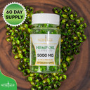 Hemp Oil Capsules Pills - 2 Pack - 5000 Hemp Oil Capsules - Made In The Usa - Maximum Value - Rich In Omega 3,6,& 9