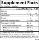 Carlson - Elite Omega-3 Gems, 1600 Mg Omega-3 Fatty Acids Including Epa And Dha, Norwegian, Wild-Caught Fish Oil Supplement, Sustainably Sourced Omega 3 Fish Oil Capsules, Lemon, 130 Softgels
