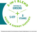 Nature Made Wellblends Positive Mood & Energy, 5Htp, Thiamin, Niacin, Vitamin B6, Vitamin B12, And Pantothenic Acid, Plus Ginseng, 24 Softgels
