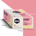 Gu Energy Original Sports Nutrition Energy Gel, 24-Count, Strawberry Banana