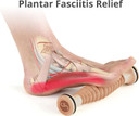 Body Back Wooden Foot Roller, Foot Massager For Plantar Fasciitis, Stress Relief, Relaxation
