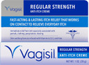 Vagisil Regular Strength Anti-Itch Feminine Cream For Women, Gynecologist Tested, Hypoallergenic, Fast-Acting And Long-Lasting Itch Relief, Vaginal Moisturizer Soothes And Cools, 1 Oz (Pack Of 1)1 Ounce (Pack Of 1)