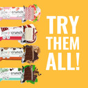 Power Crunch Protein Wafer Bars, High Protein Snacks With Delicious Taste, Lemon Meringue, 1.4 Ounce (12 Count)