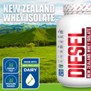Perfect Sports, Diesel 100% New Zealand Whey Isolate, Grass-Fed & Pasture Raised 5Lb Triple Rich Dark Chocolate Perfect Sports, Diesel 100% New Zealand Whey Isolate, Grass-Fed & Pasture Raised 5Lb Triple Rich Dark Chocolate