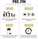 Pro Jym Protein Powder - Egg White, Milk, Whey Protein Isolates & Micellar Casein | Jym Supplement Science | Tahitian Vanilla Bean Flavor, 1.7 Pound22 Servings (Pack Of 1)