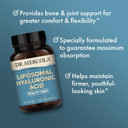 Dr. Mercola Liposomal Hyaluronic Acid, 30 Servings (30 Capsules), 100 Mg Per Capsule, Dietary Supplement, Promotes Skin Appearance, Non-Gmo