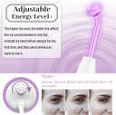 High Frequency Facial Wand - Tumakou Violet Portable Handheld High Frequency Facial Skin Machine Device For Face - With 4 Purple Tubes High Frequency Facial Wand - Tumakou Violet Portable Handheld High Frequency Facial Skin Machine Device For Face - With 4 Purple Tubes