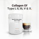 Codeage Multi Collagen Protein Capsules & Multi Collagen Protein Powder Bundle | Multi Collagen Pills, Collagen Types I, Ii, Ii, V & X, 90 Count | Multi Collagen Peptides - Pure, Hydrolyzed, 20 Oz