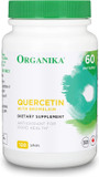 Organika Quercetin With Bromelain  High Bioavailability, Immune System Support, Seasonal Allergy Relief  120 Tabs