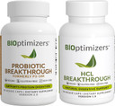 Bioptimizers - P3-Om (60 Capsules) And Hcl Breakthrough (90 Capsules) Supplement Bundle