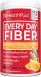 Health Plus Every Day Fiber Digestive Support | All Natural Daily Fiber To Reduce Bloating | Supports Heart Health | 12 Ounces, 48 Servings Health Plus Every Day Fiber Digestive Support | All Natural Daily Fiber To Reduce Bloating | Supports Heart Health | 12 Ounces, 48 Servings
