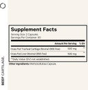 Codeage Grass Fed Beef Cartilage Supplement - Freeze Dried, Non-Defatted, Desiccated Beef Tracheal Bovine Cartilage & Liver Pills  Pasture Raised Argentina Beef Vitamins - Non-Gmo -180 Capsules