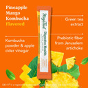 Megafood Kombucha Powder - Probiotics For Digestive Health - Water Enhancer - Prebiotics And Probiotics For Women & Men - Support Gut Health - 2 Billion Cfu - Pineapple Mango - 10 Count (Pack Of 3)10 Count (Pack Of 3)