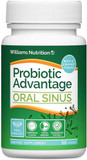 Healthy Directions Dr. David Williams' Probiotic Advantage Oral Sinus Probiotics For Your Mouth, Teeth, And Gums, Sugar-Free, Natural Cinnamon Flavor, 50 Lozenges (50-Day Supply)