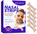 Nasal Strips 120PCS, Instantly Relieve Nasal Congestion, Anti Snoring Improve Sleep Solution, Stop Snore Breathe Easy for Allergy, Sinus, Cough