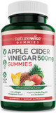 Naturewise Apple Cider Vinegar Gummies | Digestive Support, Aids In Weight Management Goals, And Potential Heart Health Support 90 Gummies90 Count (Pack Of 1)