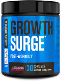 Jacked Factory Growth Surge Creatine Post Workout W/L-Carnitine - Daily Muscle Builder & Recovery Supplement With Creatine Monohydrate, Betaine, L-Carnitine L-Tartrate - 30 Servings, Cherry Limeade