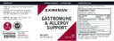Kirkman Gastromune Allergy Support - Hypoallergenic-120 Vegetarian Capsules Gluten/Casein Free