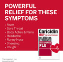 Coricidin Hbp Maximum Strength Multi-Symptom Flu Tablets For Body Aches, Body Pains Cold And Cough Relief: Flu Medicine For Adults With High Blood Pressure - 24 Count